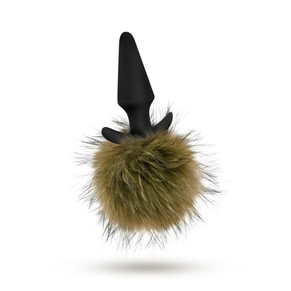 Blush Temptasia Fur Pom Plug