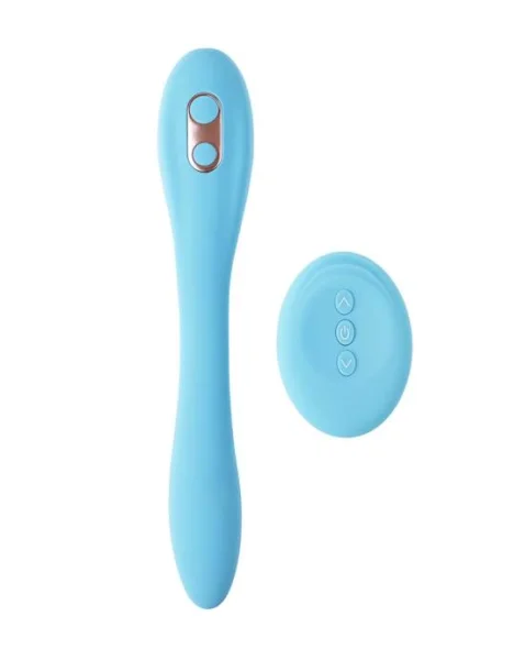 Share Satisfaction Kina Couples Vibrator - Blue