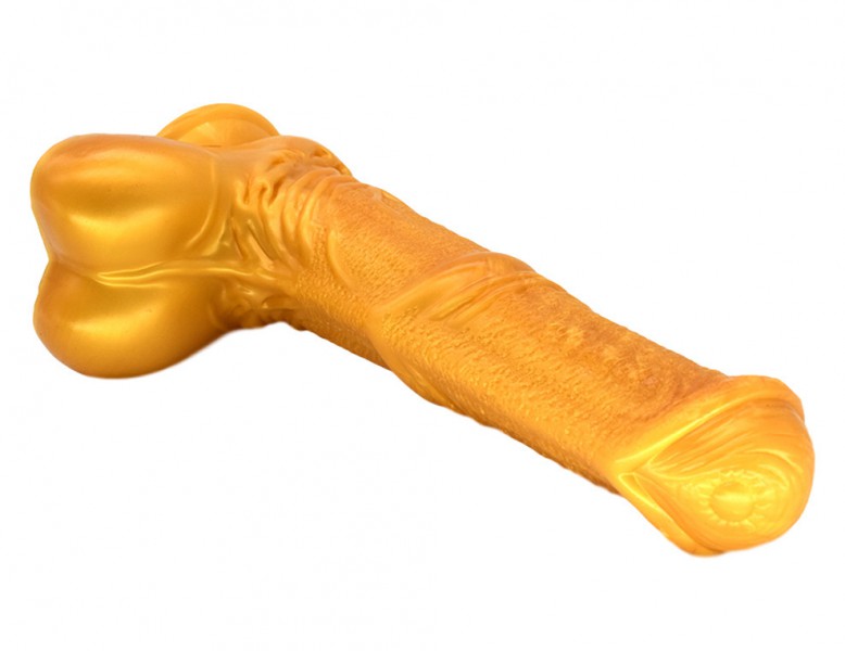 10'' Golden Horse Cock