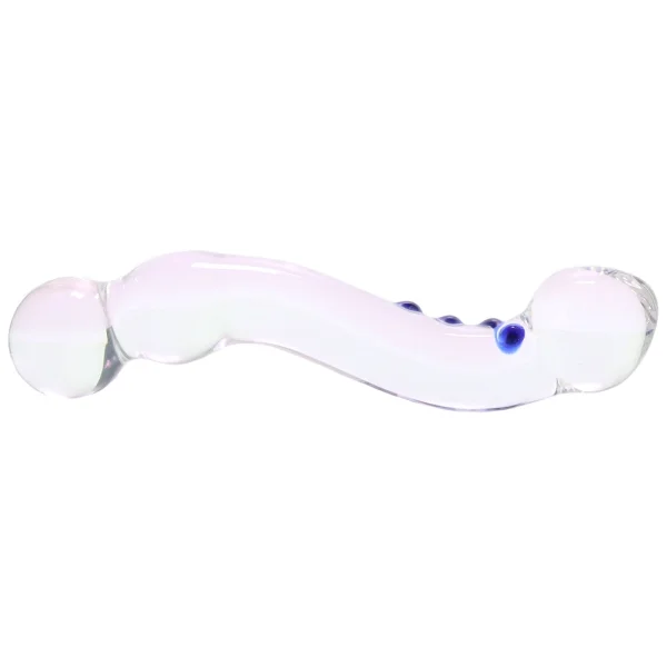 Glas 6in Curved G-spot Glas Dildo