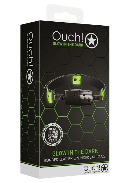 Ouch! Glow in the Dark Cylinder Gag
