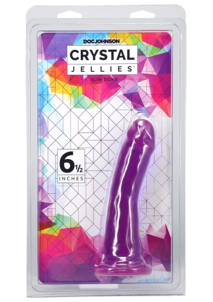 Crystal Jellies 6.5 inch Slim Dong