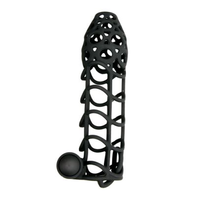 Silicone Sleeve Black Velvet