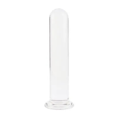 Lucent Large Cylinder Glass Dildo