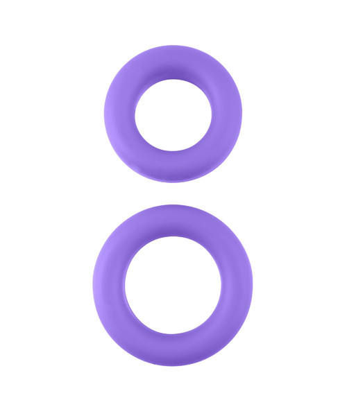 Neon Stretchy Silicone Cock Ring Set