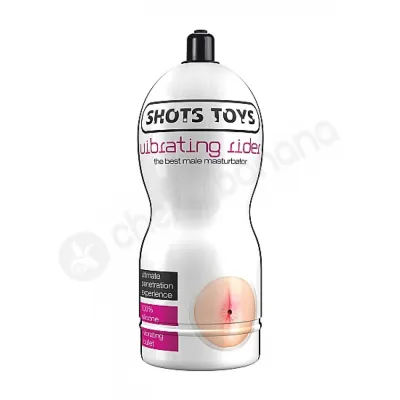 Shots Toys Vibrating Rider Anal Masturbator