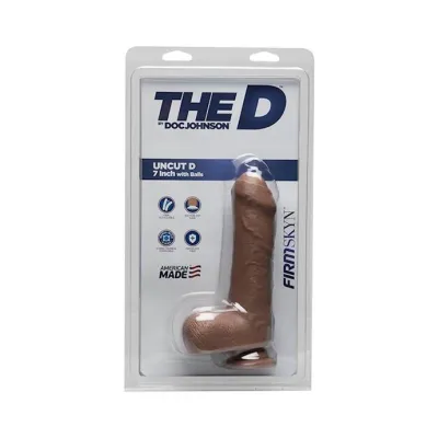 Doc Johnson Firmskyn Uncut Dildo With Balls