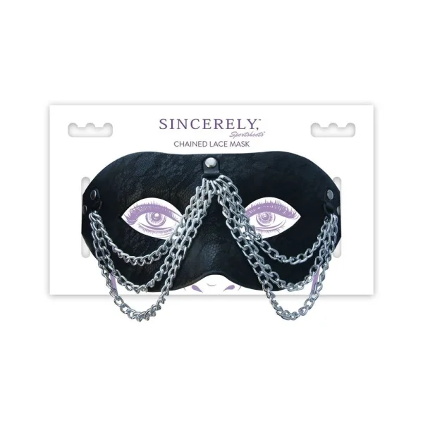 Sincerely, Ss Chained Lace Mask — image 6 of 6
