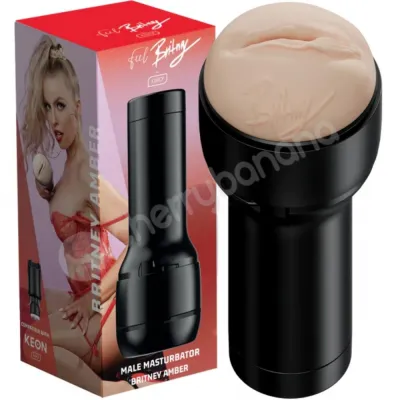 Kiiroo Feel Britney Amber Stars Collection Stroker Compatible With Keon