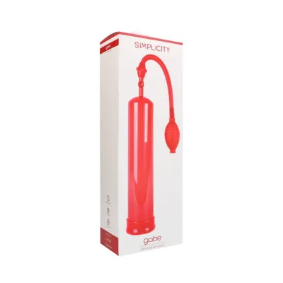 GABE extra large penis pump Red