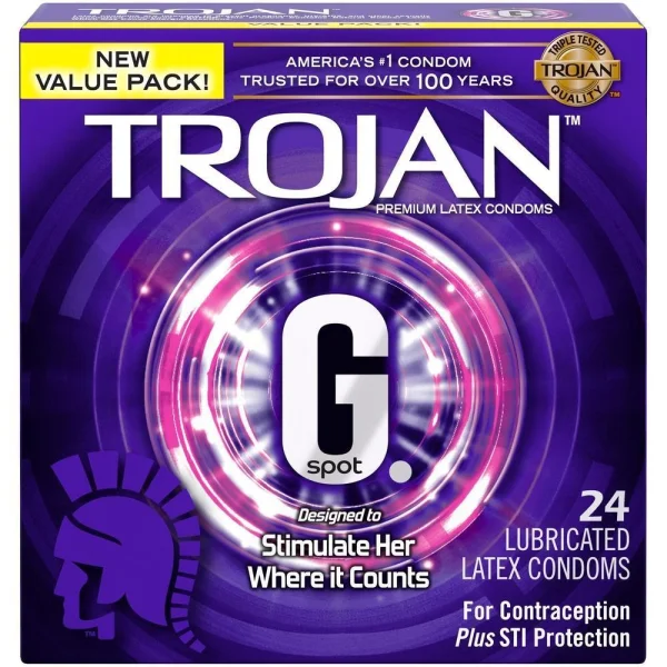 Trojan "G Spot" Premium Condoms | Targeted Stimulation