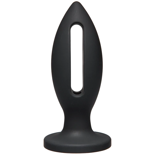 Kink Wet Works 5 inch Silicone Lube Luge Plug - Black