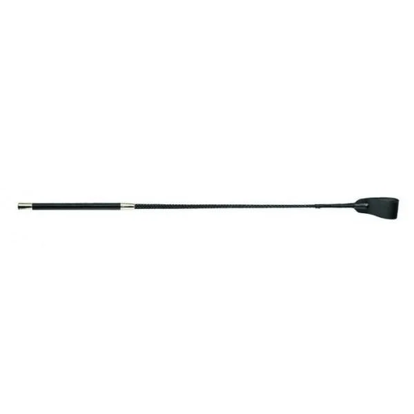 18 inches Medium Tip Riding Crop Black