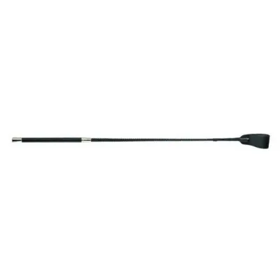 18 inches Medium Tip Riding Crop Black