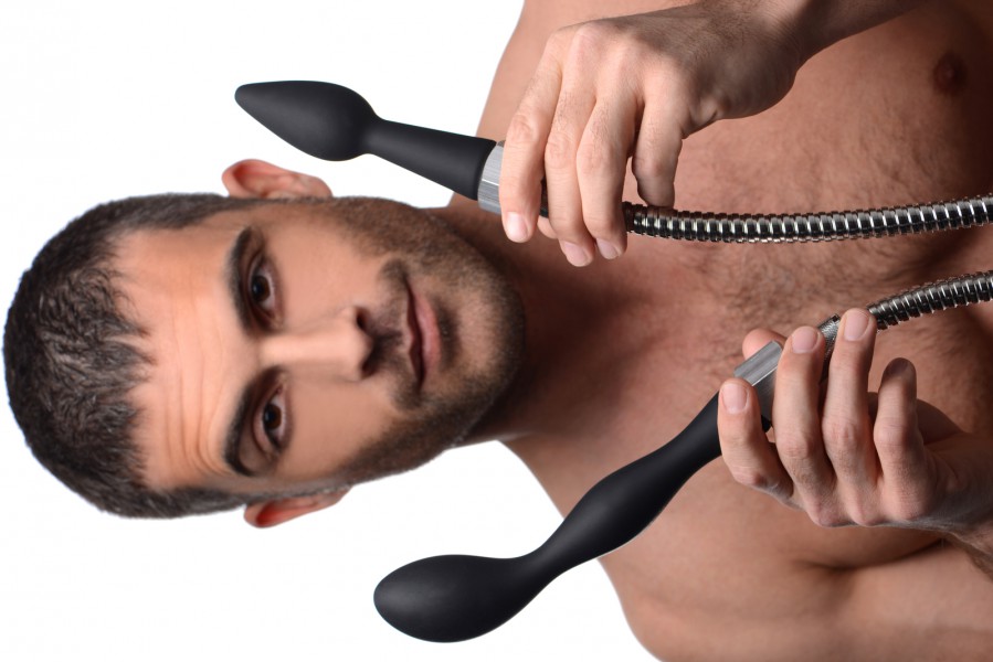 Silicone Enema Attachment Set