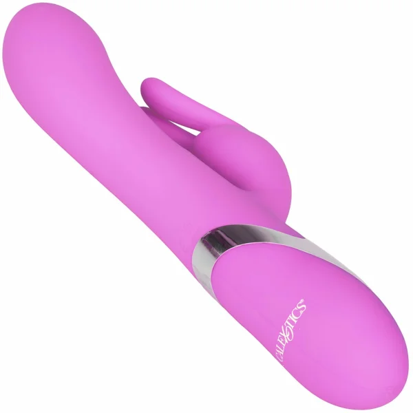 Enchanted Bunny Rechargeable Silicone Dual-Stimulation Vibrator By CalExotics — image 4 of 5