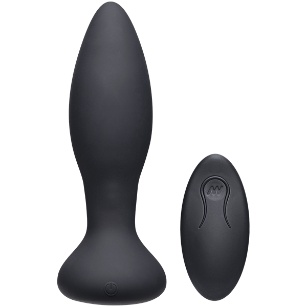 Doc Johnson A-Play Vibe Butt Plug with Remote, 3 Sizes