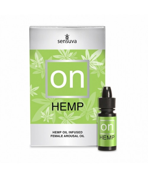 Sensuva - ON for Her Hemp Oil Infused Arousal Oil Large Box