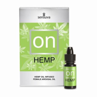 Sensuva ON for Her Hemp Oil Infused Arousal Oil Large Box