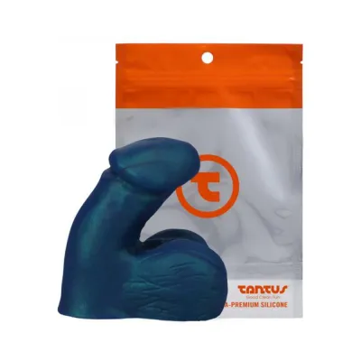 Realistic Dildos Tantus On The Go Silicone Packer Super Soft Malachite