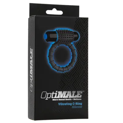 Doc Johnson OptiMALE Vibrating C Ring Slate