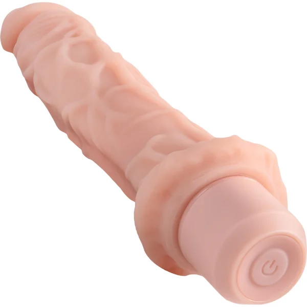 Dr. Skin Silicone Dr. Richard Waterproof Vibrating 9" Dildo By Blush - Vanilla