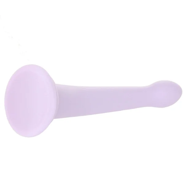 Dillio Platinum Secret Explorer Silicone 6" Suction Cup Dildo - Lavender