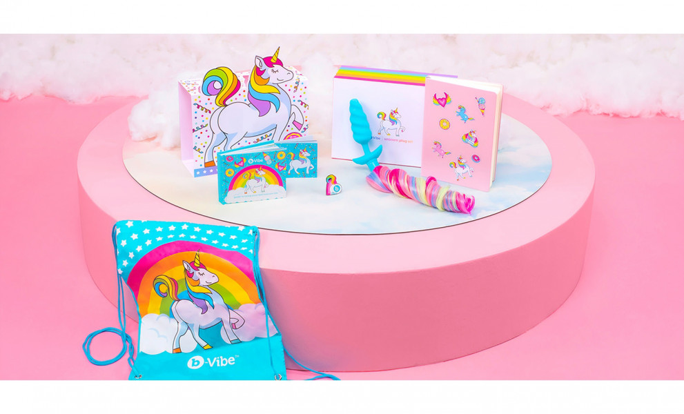 b-Vibe Unicorn Plug Limited Edition Set