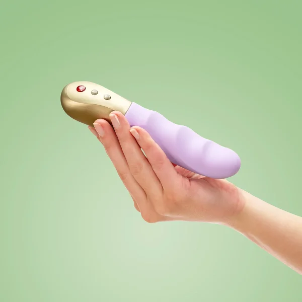 Fun Factory Stronic Petite Mini Pulsator Thrusting Dildo - Deep Sea Blue