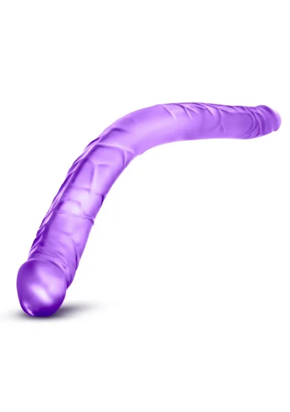 B Yours 16 Inch Purple Double Dildo