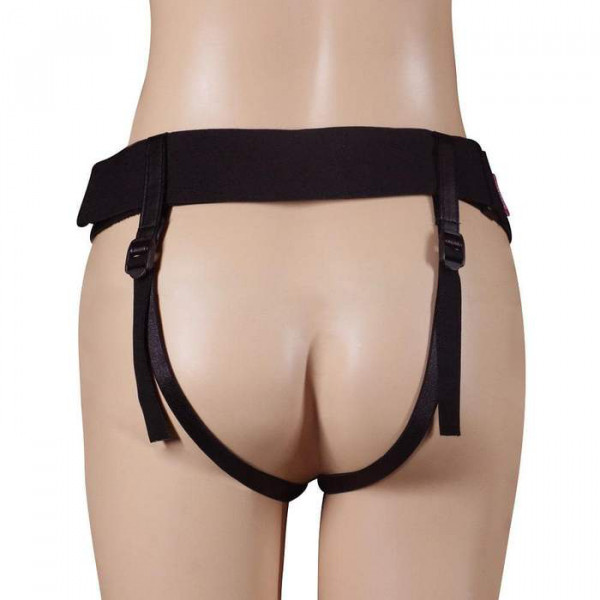 8" Curved Hollow Strap-On - Have Longer Lasting Sex!