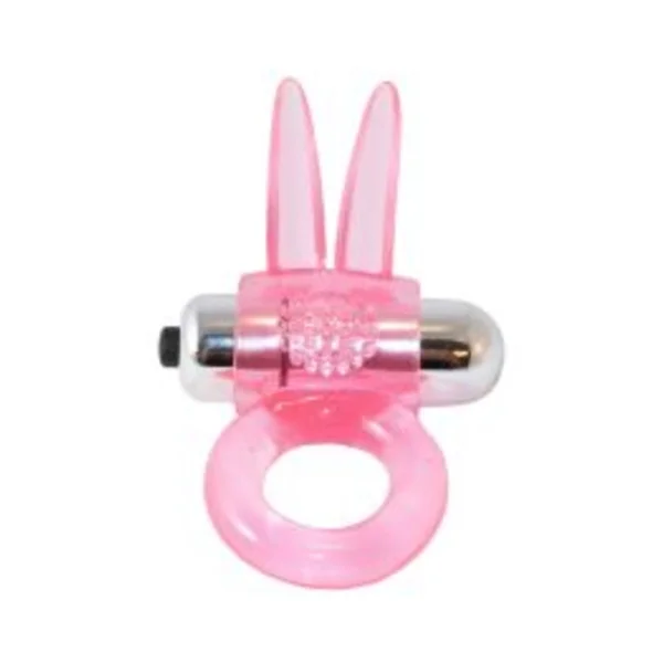 Ribbed Rabbit Vibrating Cockring — image 5 of 8
