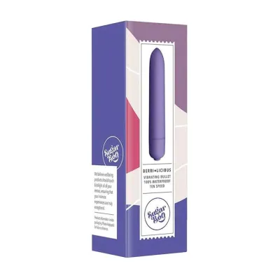 Rocks Off Sugarboo Berri Licious Bullet Vibrator Purple 3 5 Inch