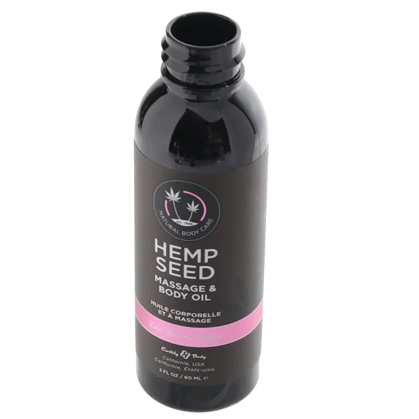 Hemp Seed Massage & Body Oil 2oz/60ml