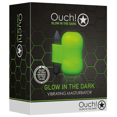 Ouch Glow In The Dark Vibrating Masturbator