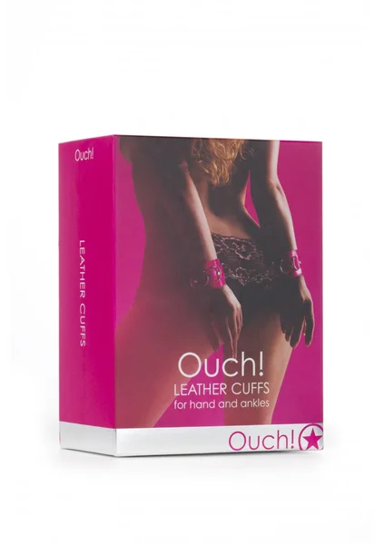 Leather Cuffs - Pink — image 6 of 7