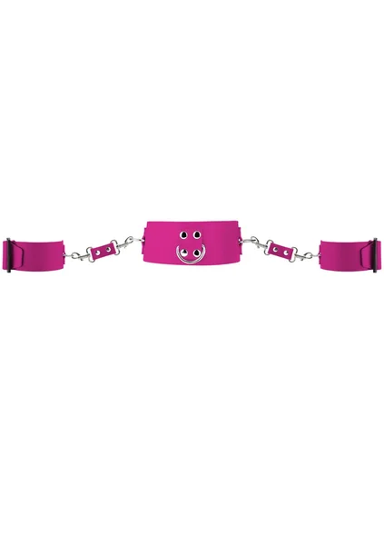 Collar with Cuffs - Pink — image 9 of 9