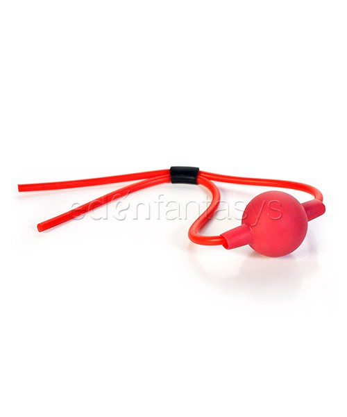 Silicone ballgag with string