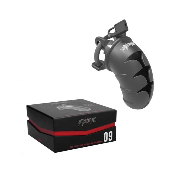 Mancage Model 09 Chastity 5.3 inches Cock Cage Black