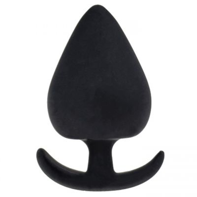 Bondara Black Silicone Anchor Butt Plug 3 3 5 or 4 Inch