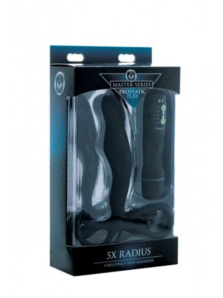 Radius 5X Vibrating Silicone P-Spot Massager