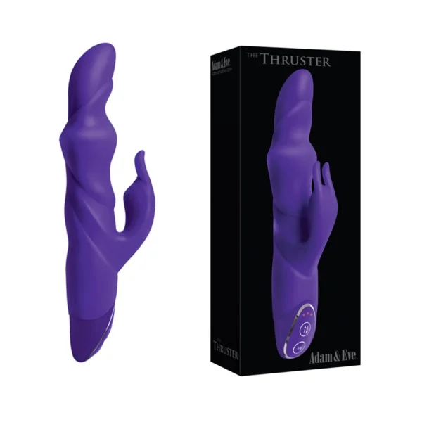 Silicone Thruster Purple Vibrator