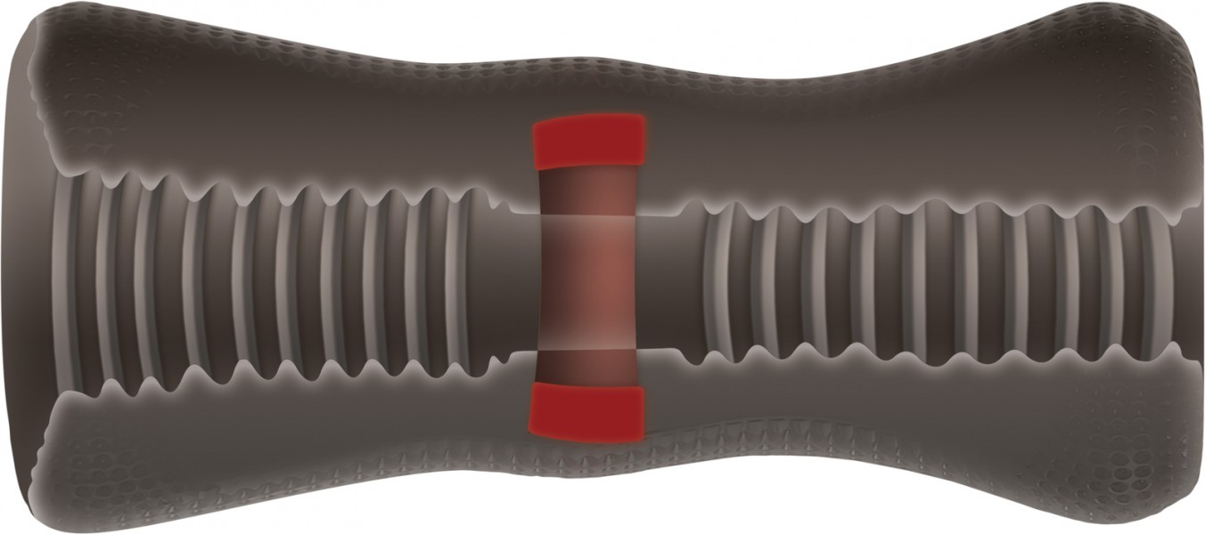 The Vortex Ribbed Stroker + DVD