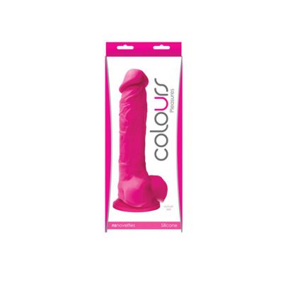 COLOURS Pleasures 8 in REALISTIC SILICONE DILDO