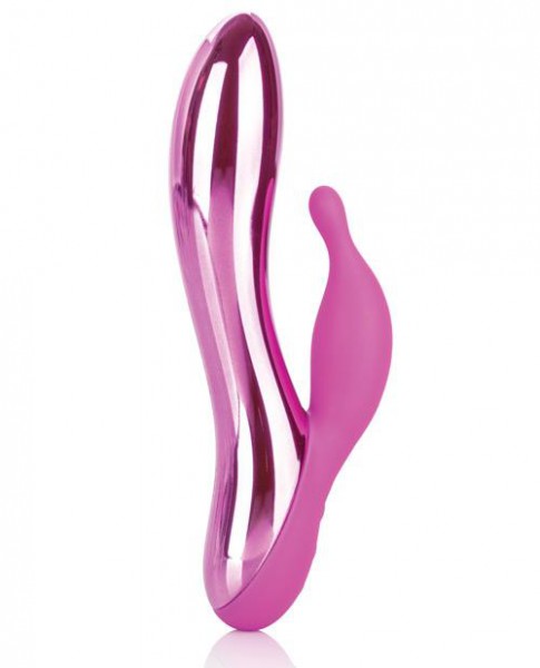 CalExotics DazzLED Radiance Dual-Stimulating Vibe with Pulsing LED Lights