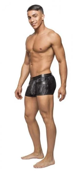 Male Power Insert Shorts Dazzle Black XL