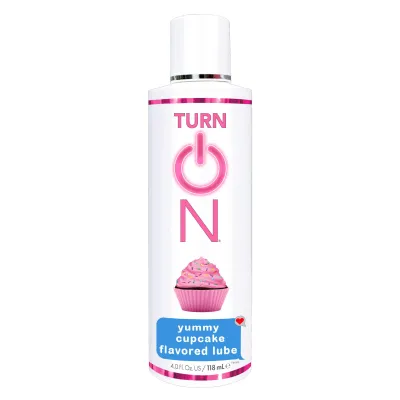 Turn on Yummy Cupcake Flavored Lube 4 Fl Oz