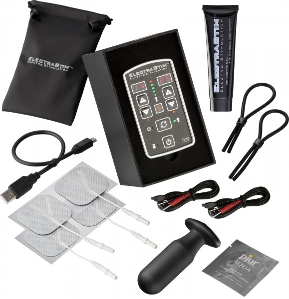 ElectraStim Flick Duo Stimulator Multi-Pack EM80-M Rechargeable Electrosex Set