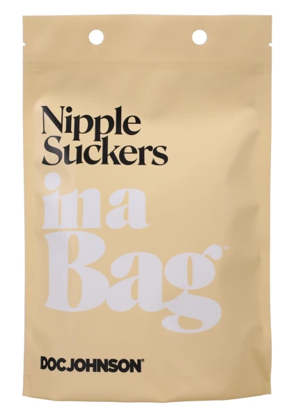 In A Bag Silicone Nipple Suckers By Doc Johnson