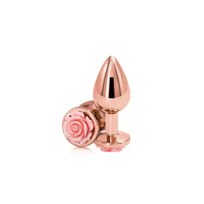Rose Buttplug 3 5 Inch Pink